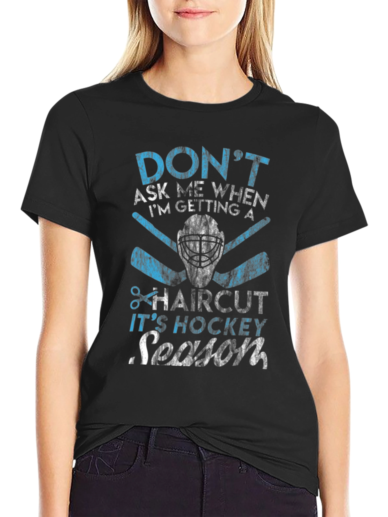 Hockey Season Graphic T-Shirt