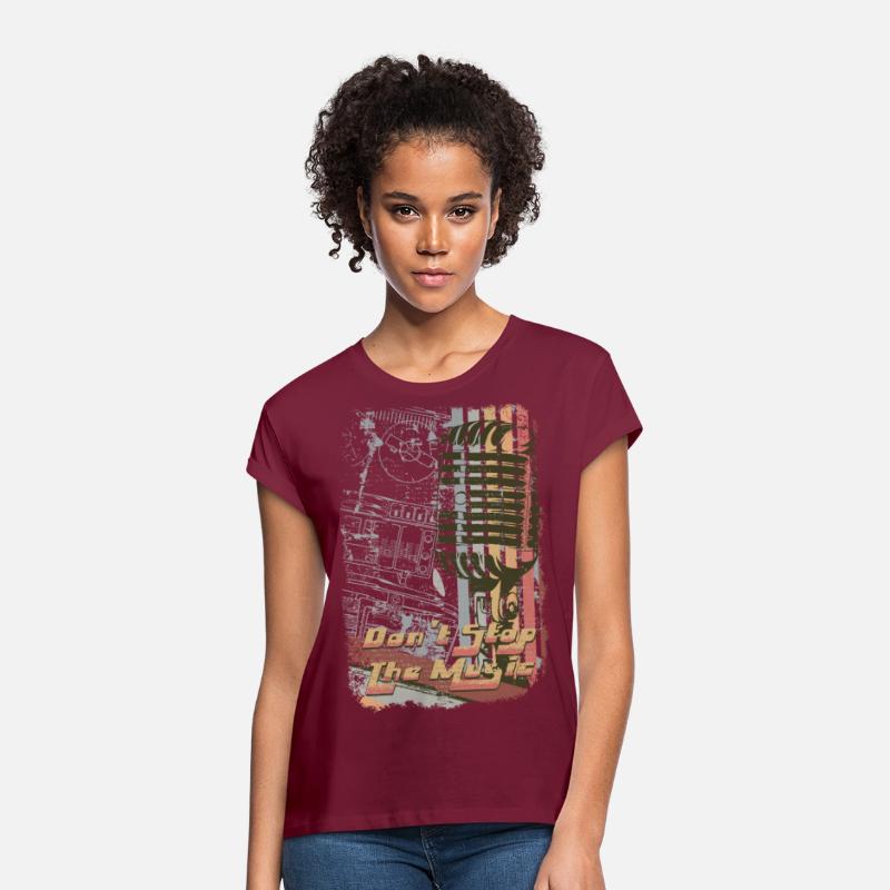 Don't Stop The Music Retro Design