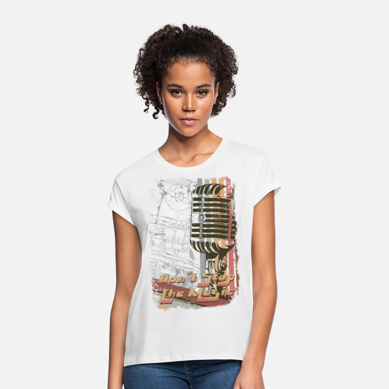 Don't Stop The Music Retro Design