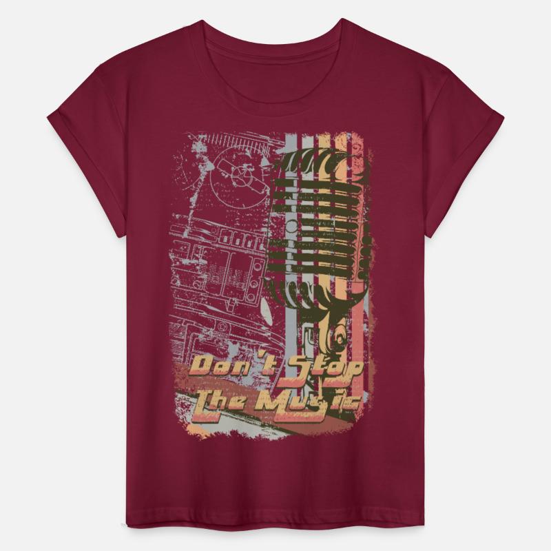 Don't Stop The Music Retro Design