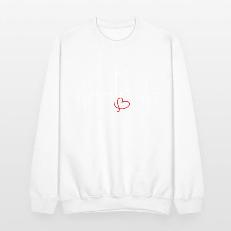 Dortmund Skyline Heartbeat Love Red Heart Ruhrpott