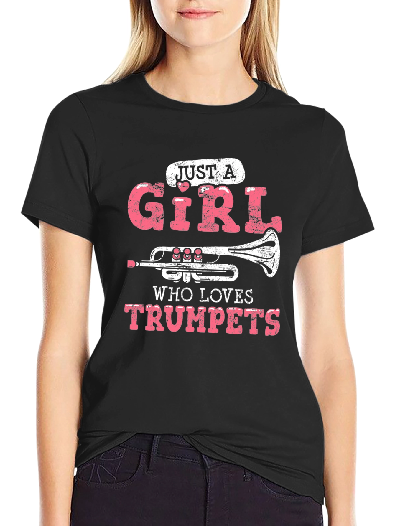 Just A Girl Who Loves Trumpets T-Shirt