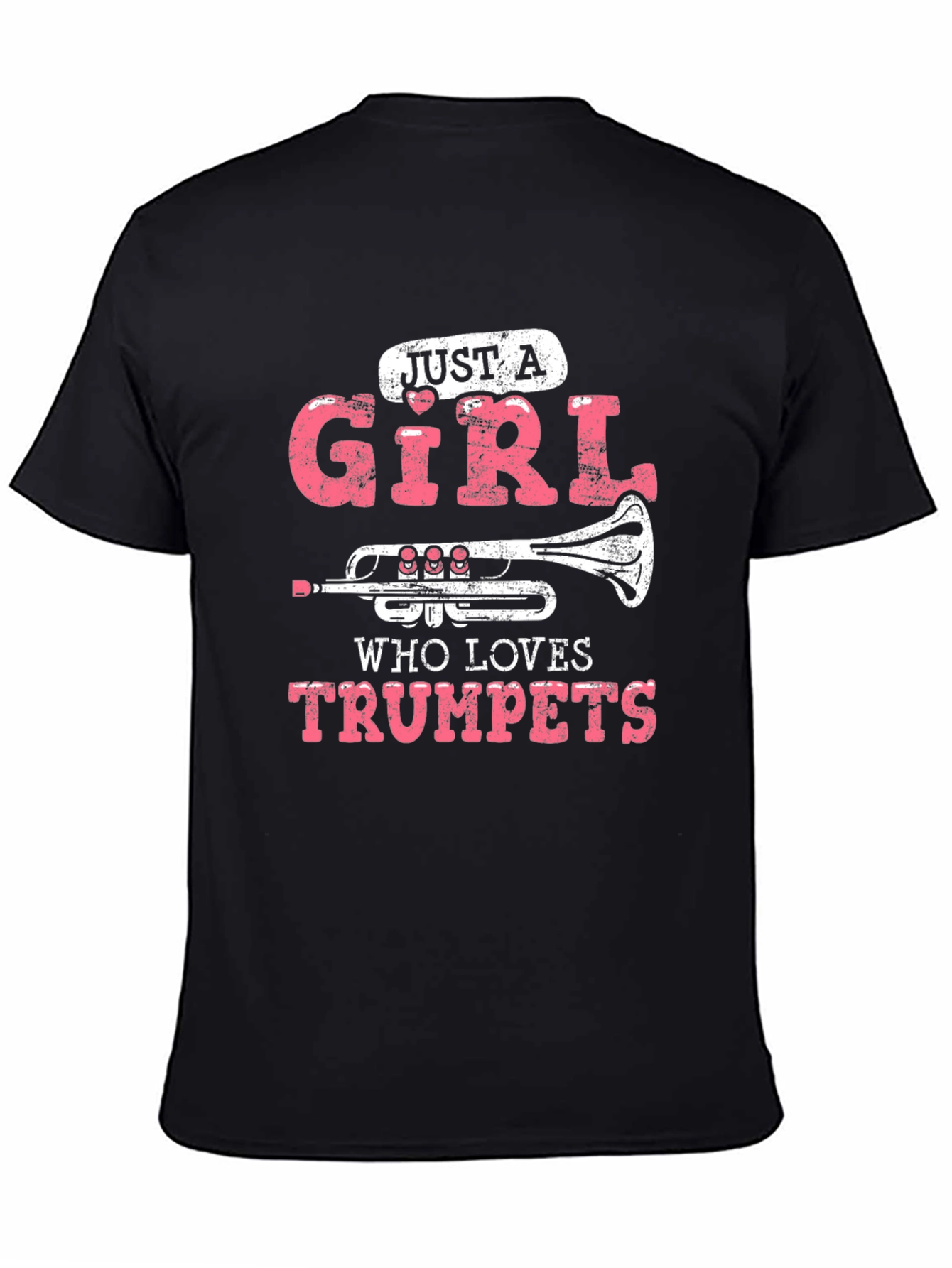 Just A Girl Who Loves Trumpets T-Shirt