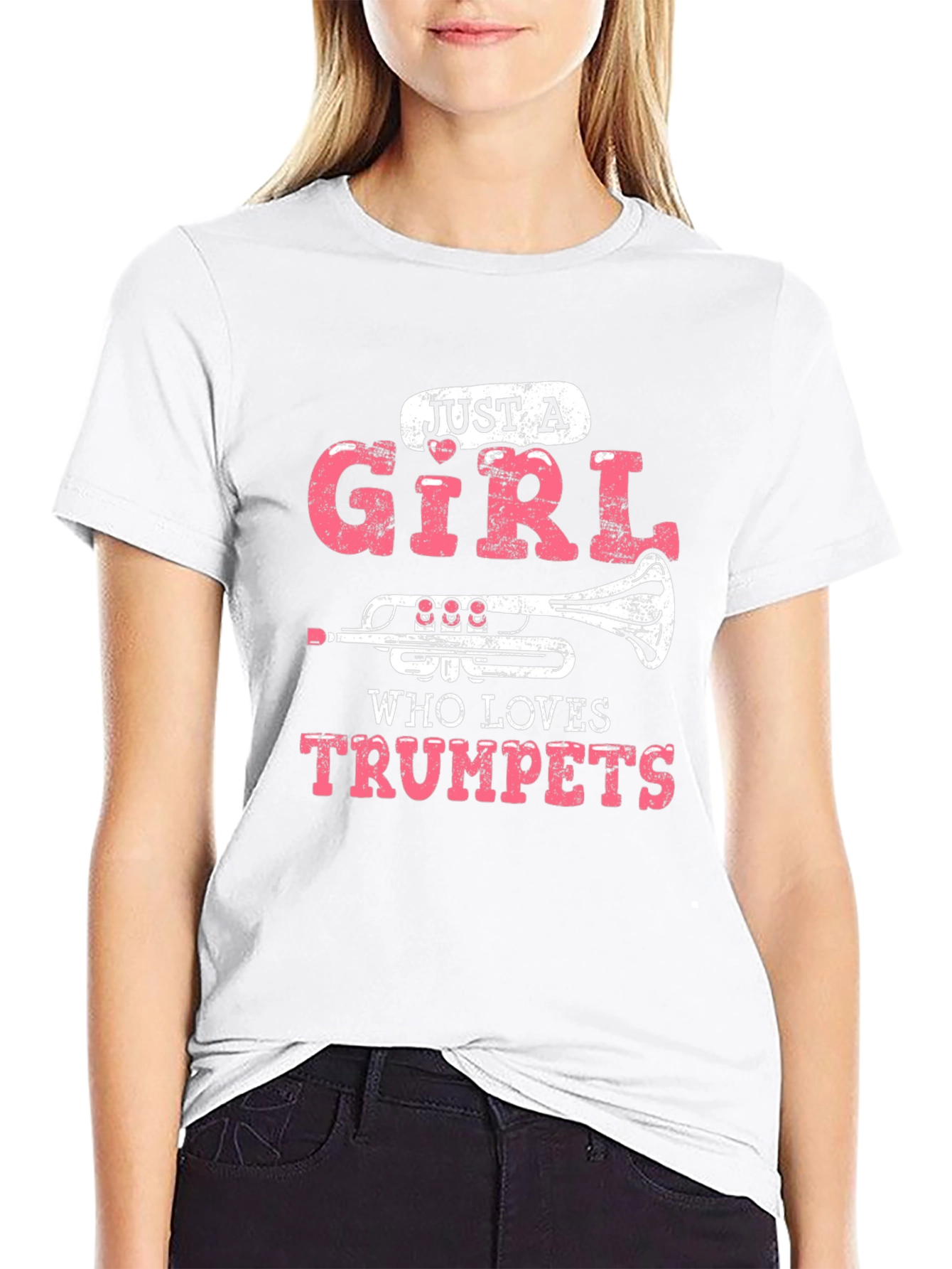 Just A Girl Who Loves Trumpets T-Shirt