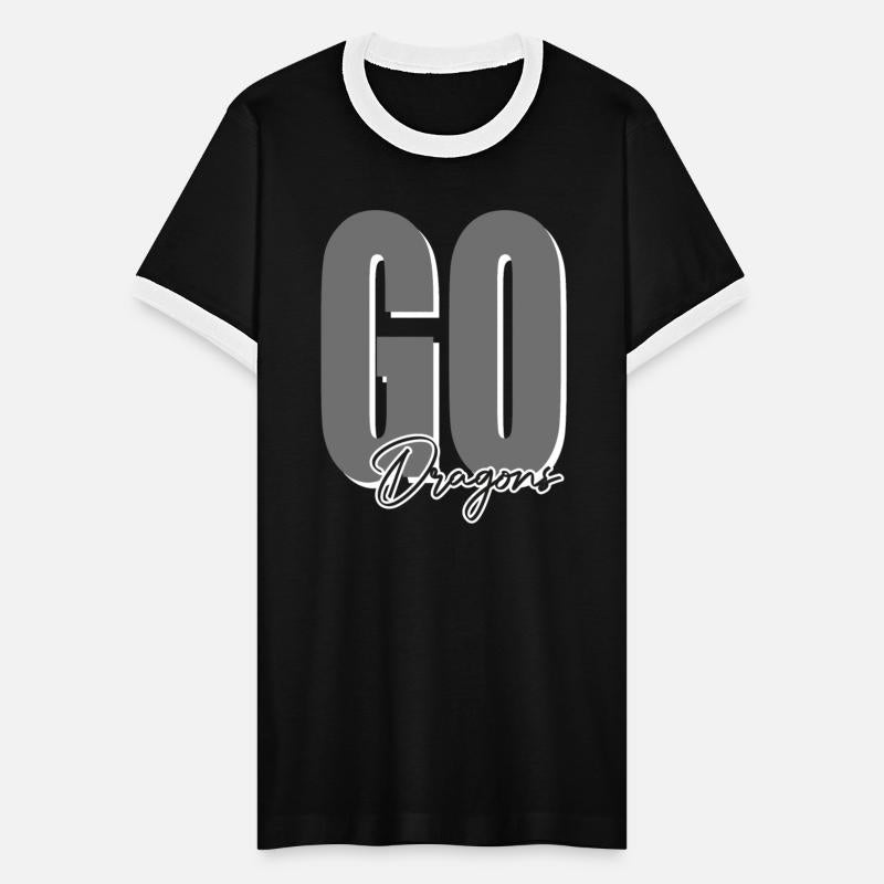 Dragons Team Mascot School Spirit Game Night