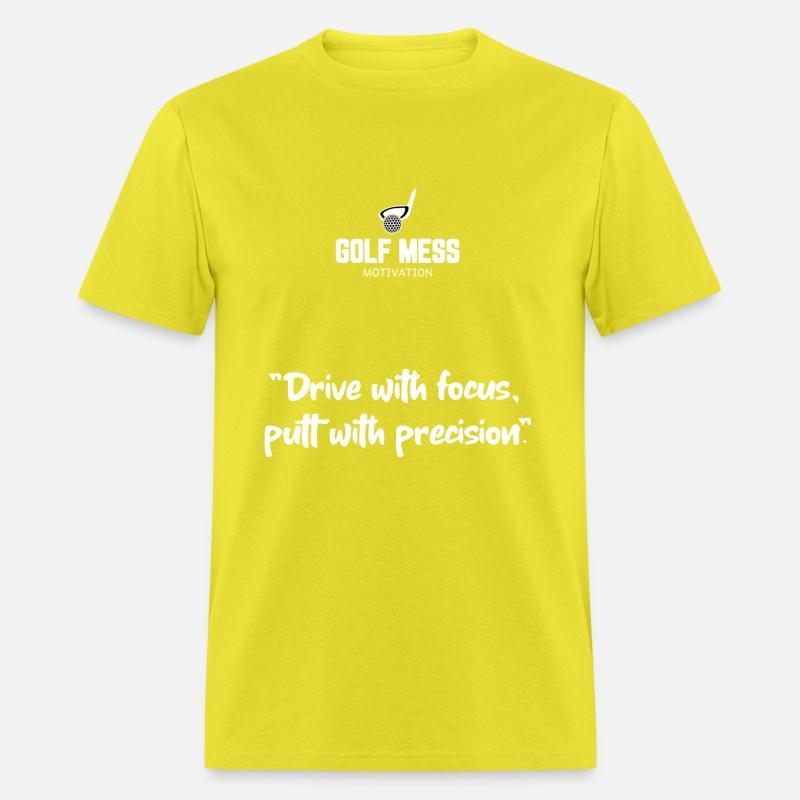 "Drive with focus" Golf Motivation