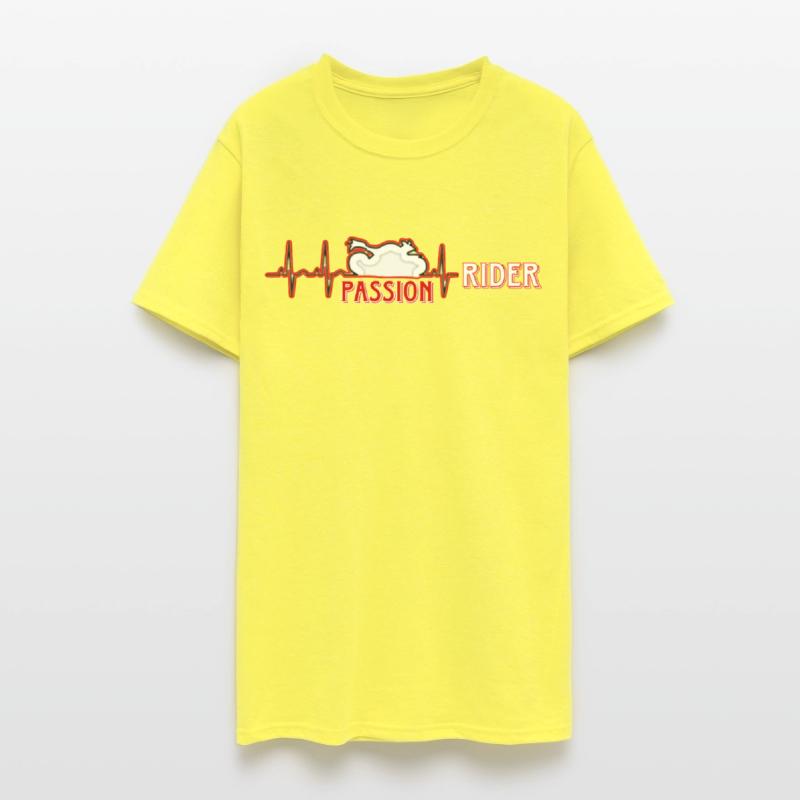 Dynamic Passion Rider Silhouette Design