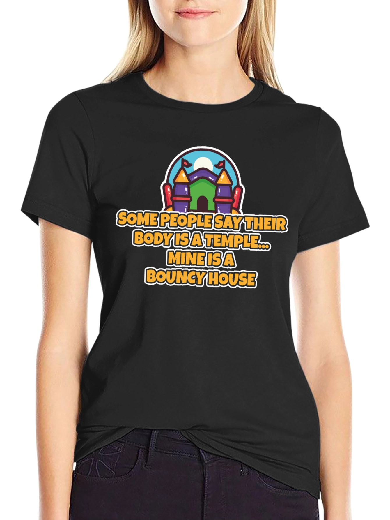 Bouncy House Temple T-Shirt