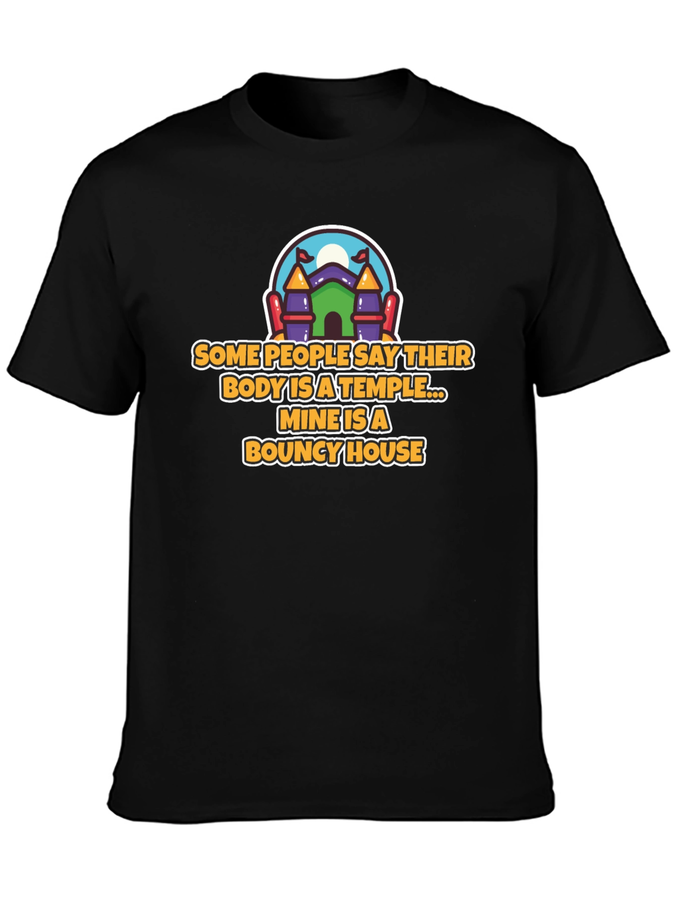 Bouncy House Temple T-Shirt