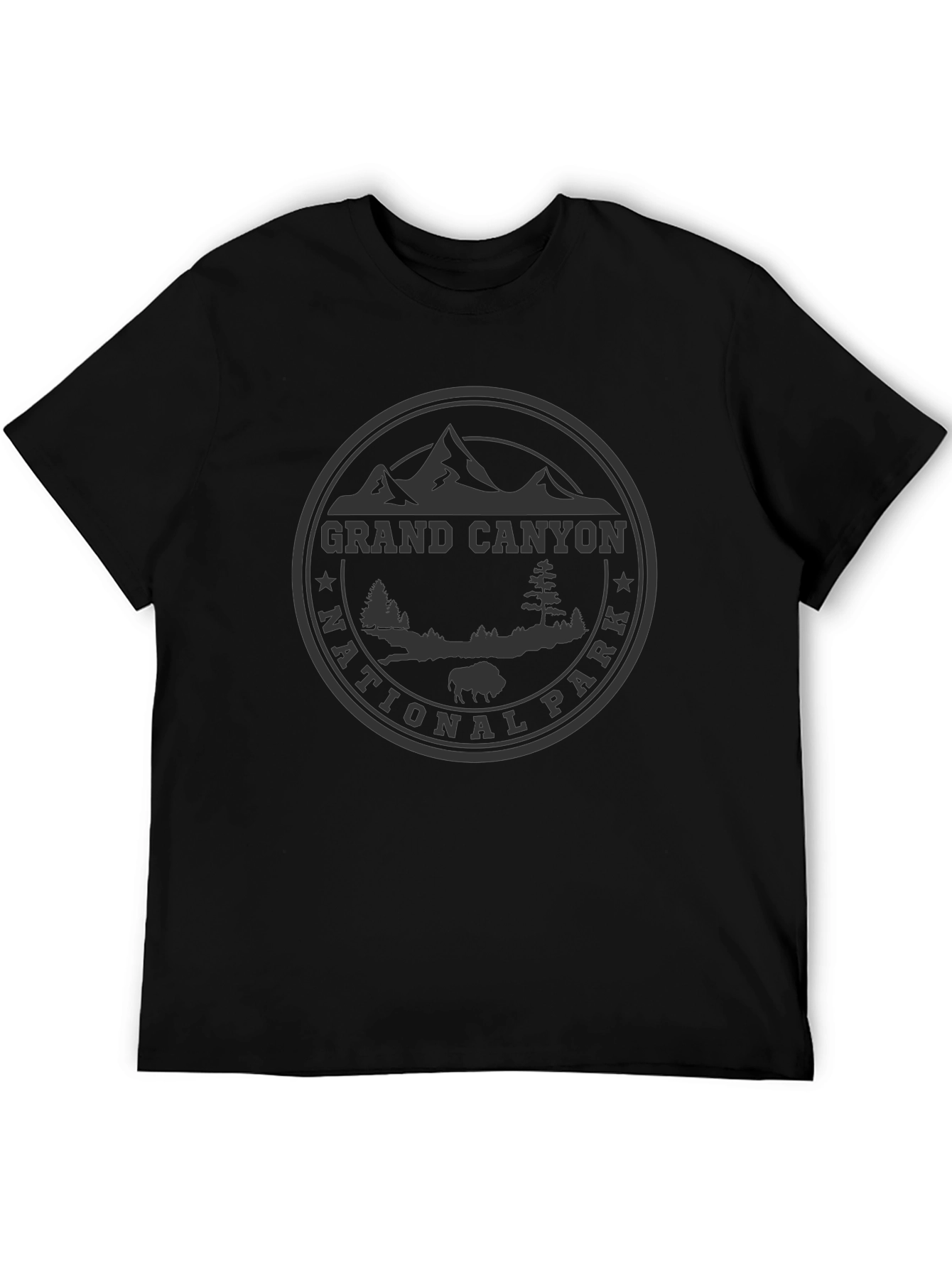 Grand Canyon National Park Black Graphic Tee