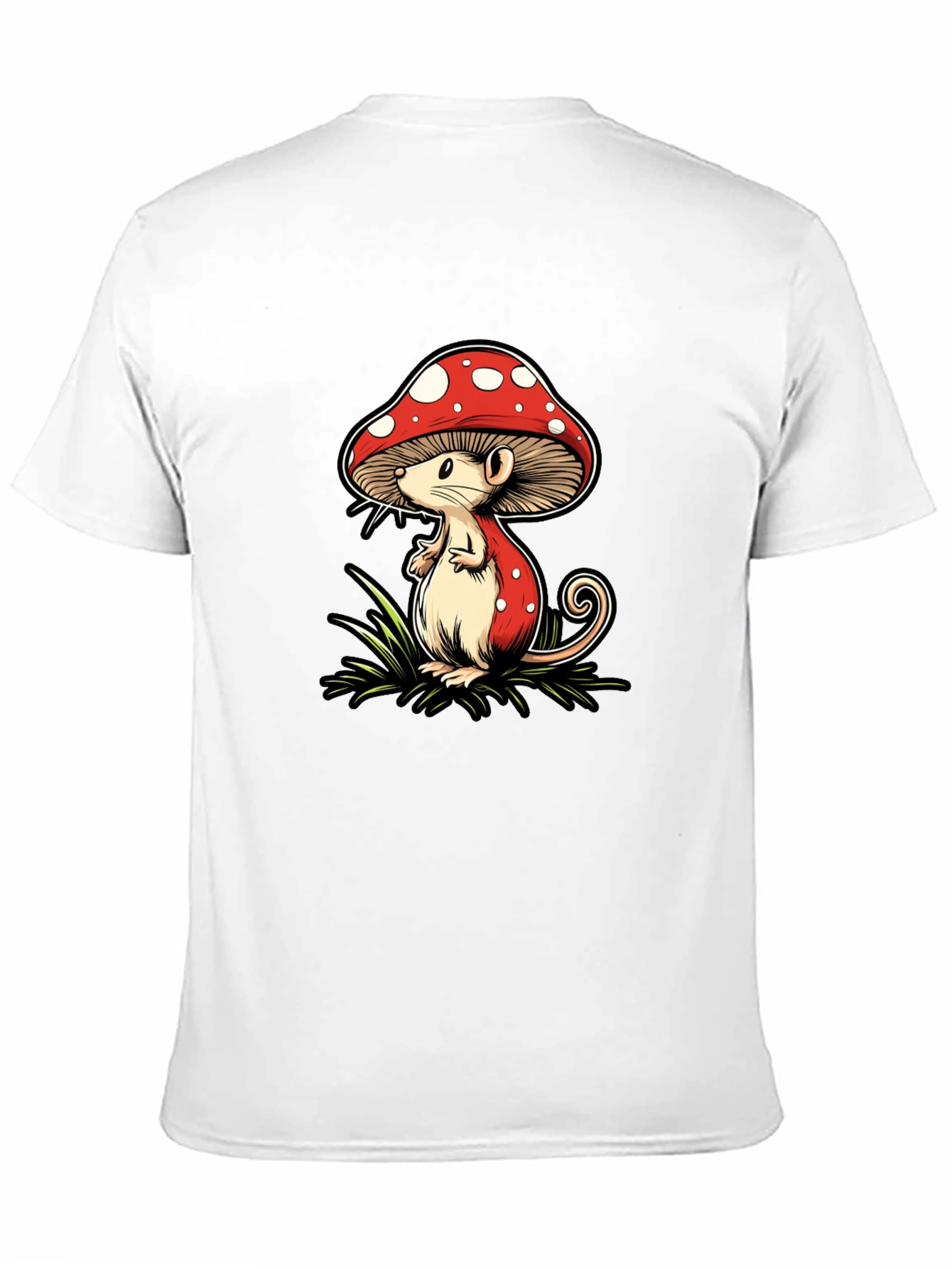 Mushroom Mouse Graphic Tee
