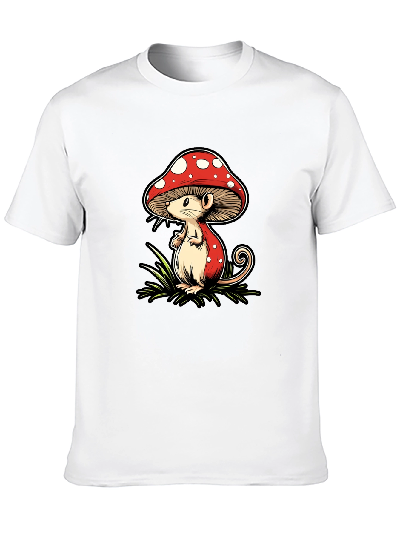 Mushroom Mouse Graphic Tee