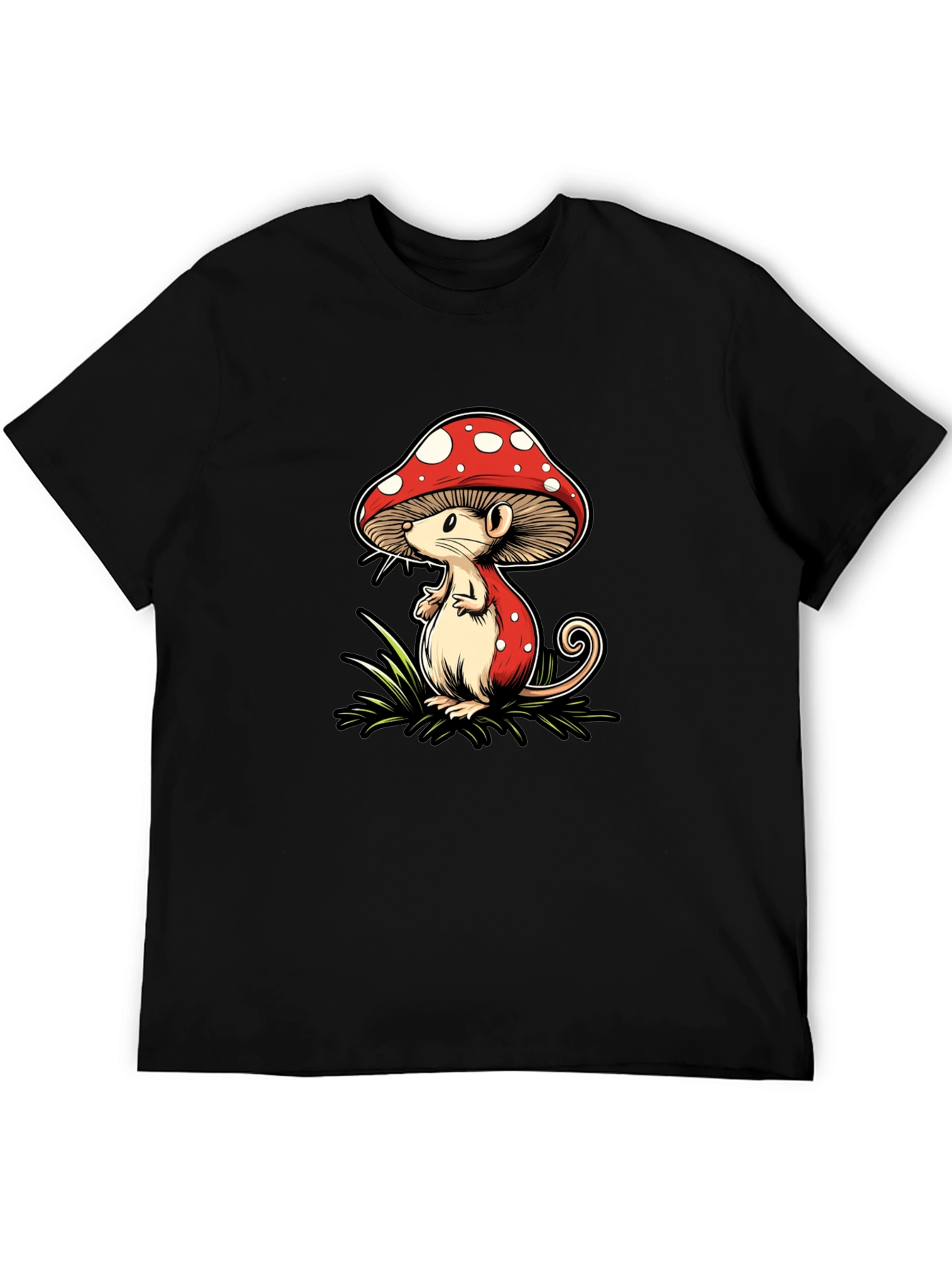 Mushroom Mouse Graphic Tee