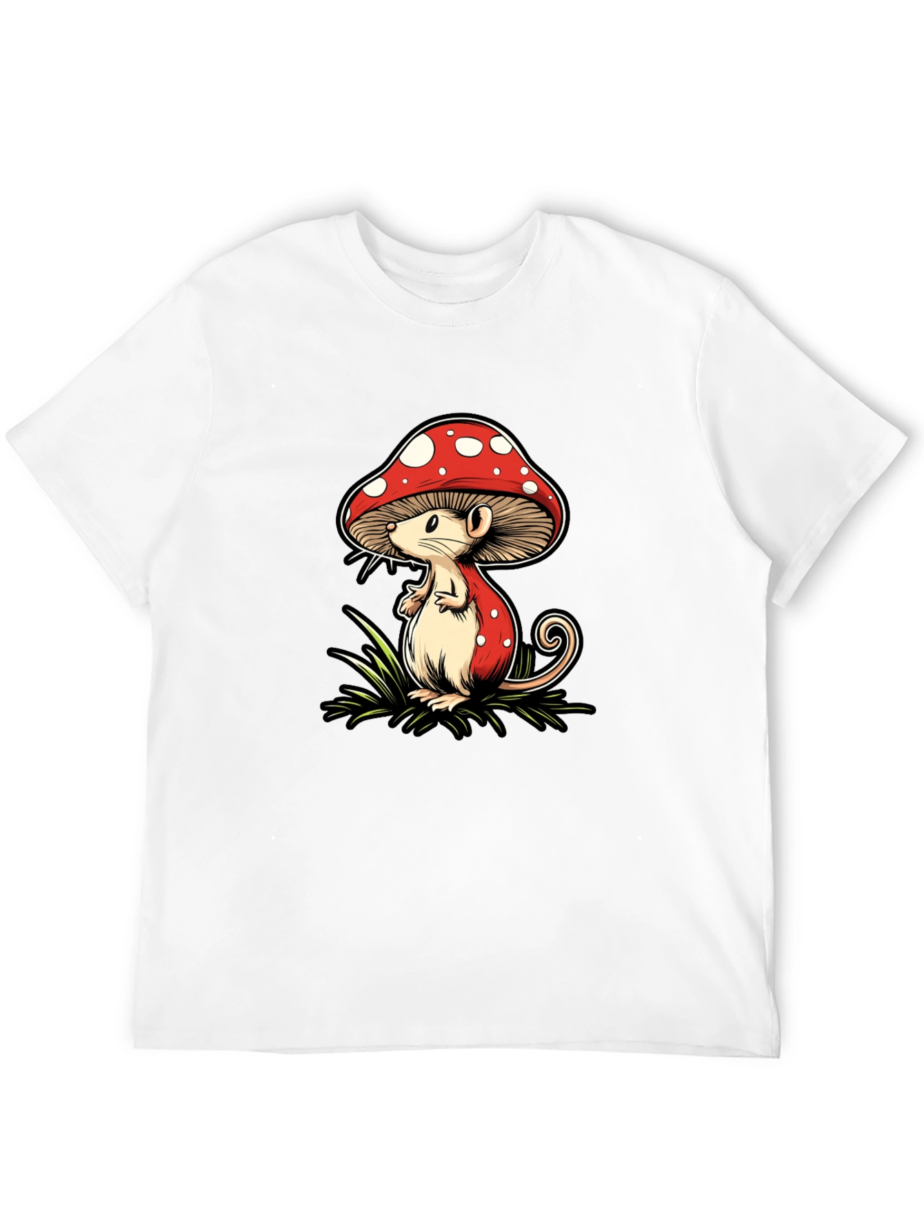 Mushroom Mouse Graphic Tee