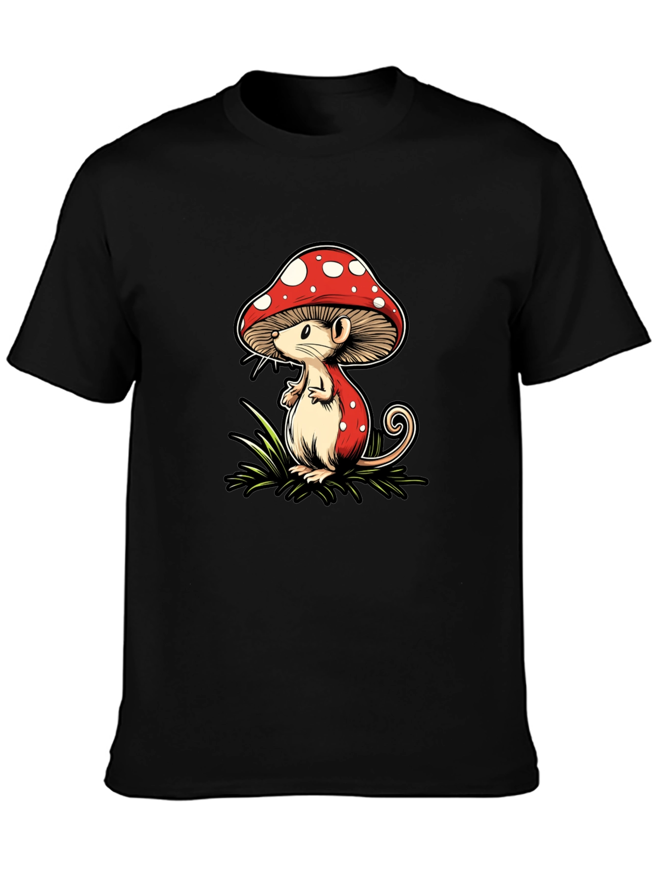 Mushroom Mouse Graphic Tee