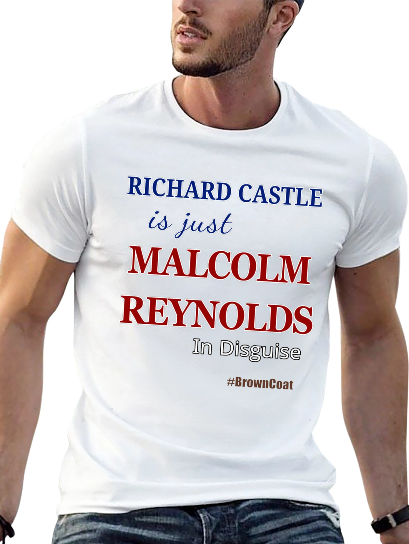 Richard Castle Malcolm Reynolds T-Shirt
