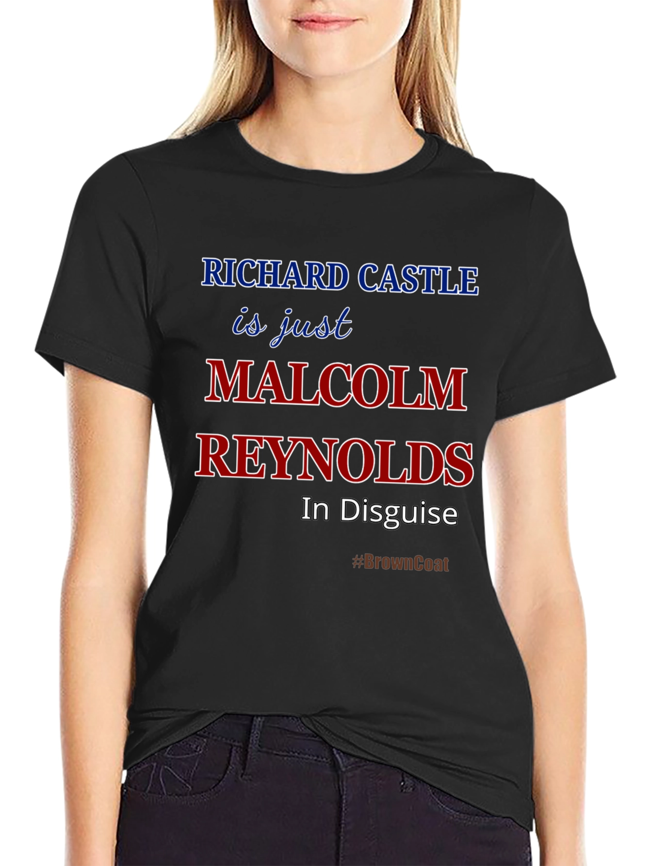 Richard Castle Malcolm Reynolds T-Shirt