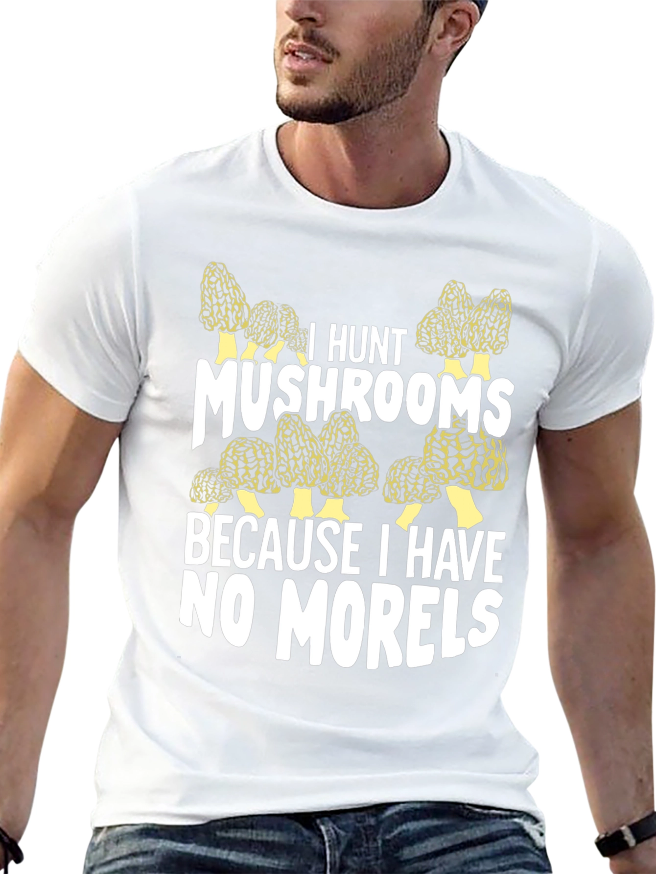 Mushroom Hunting T-Shirt - No Morels