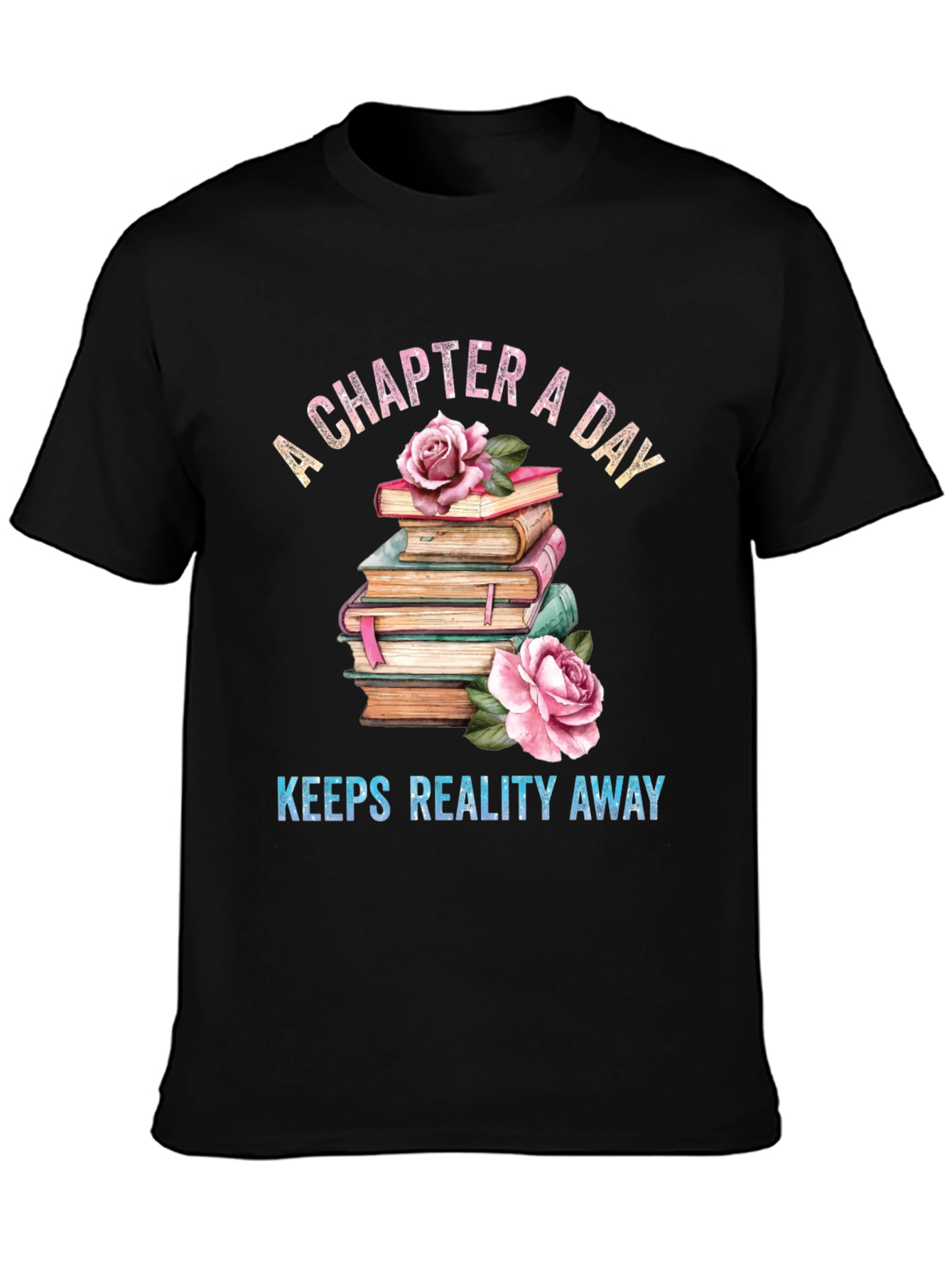 A Chapter a Day Bookworm T-Shirt