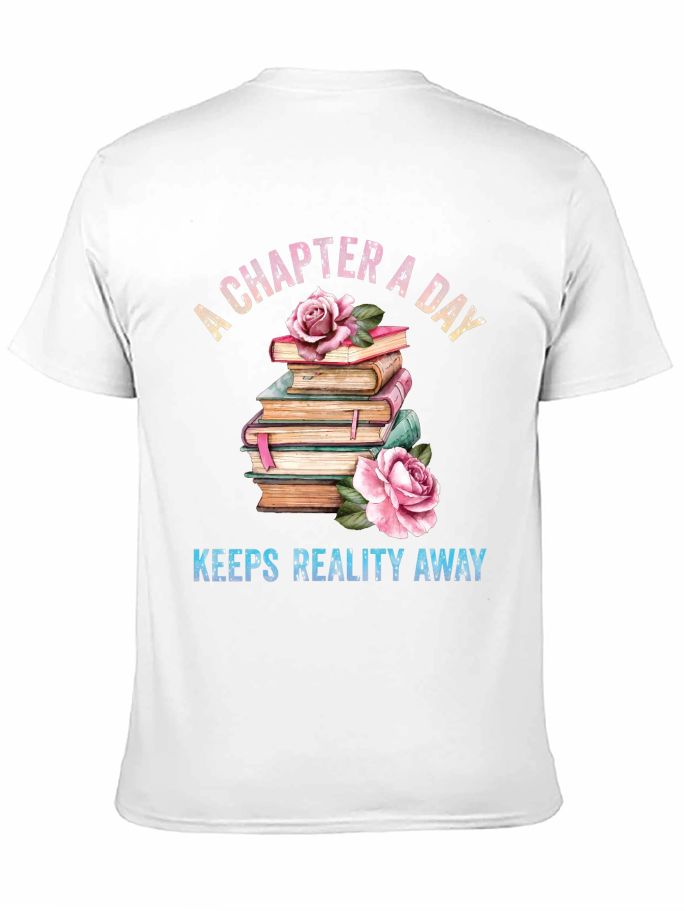 A Chapter a Day Bookworm T-Shirt
