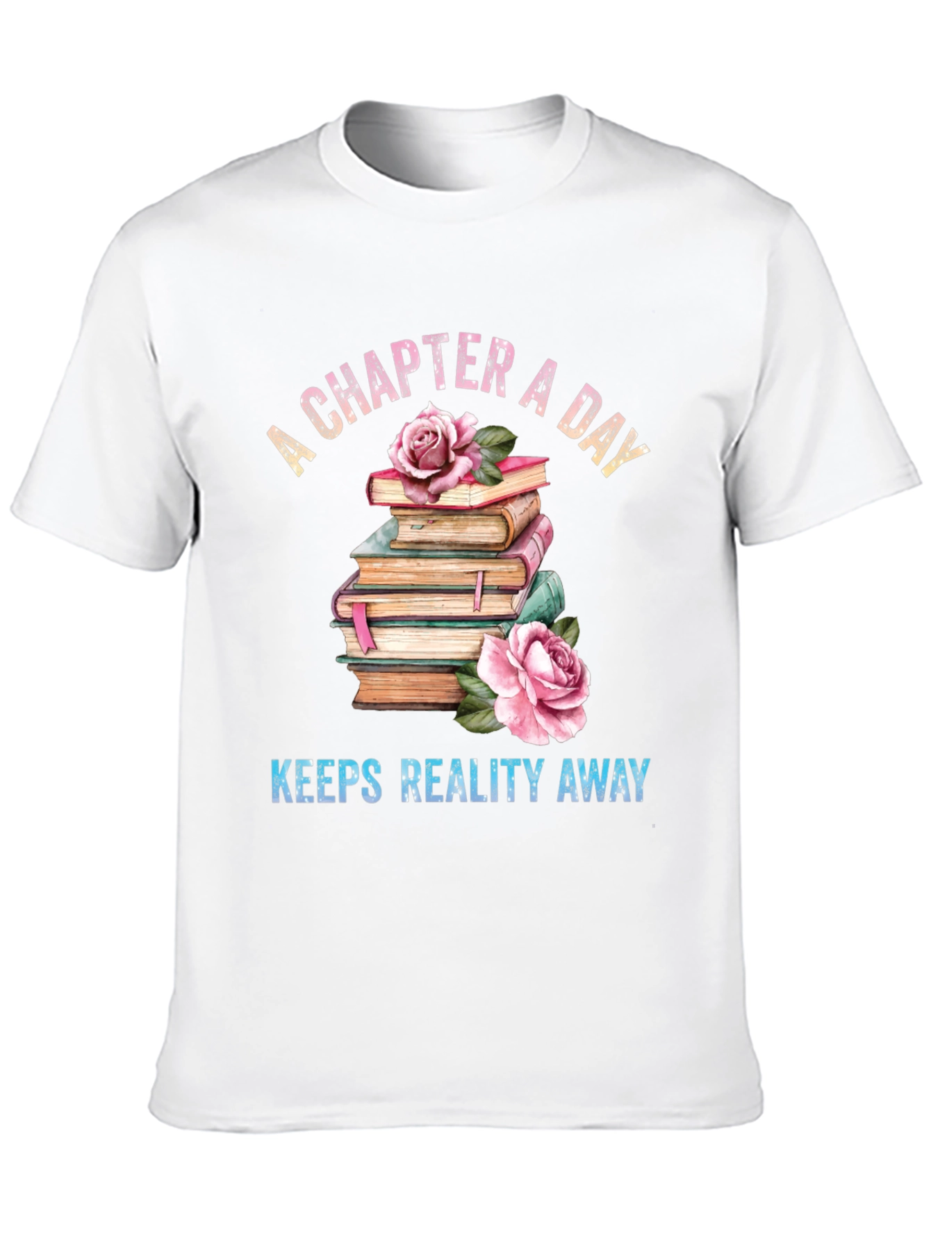 A Chapter a Day Bookworm T-Shirt