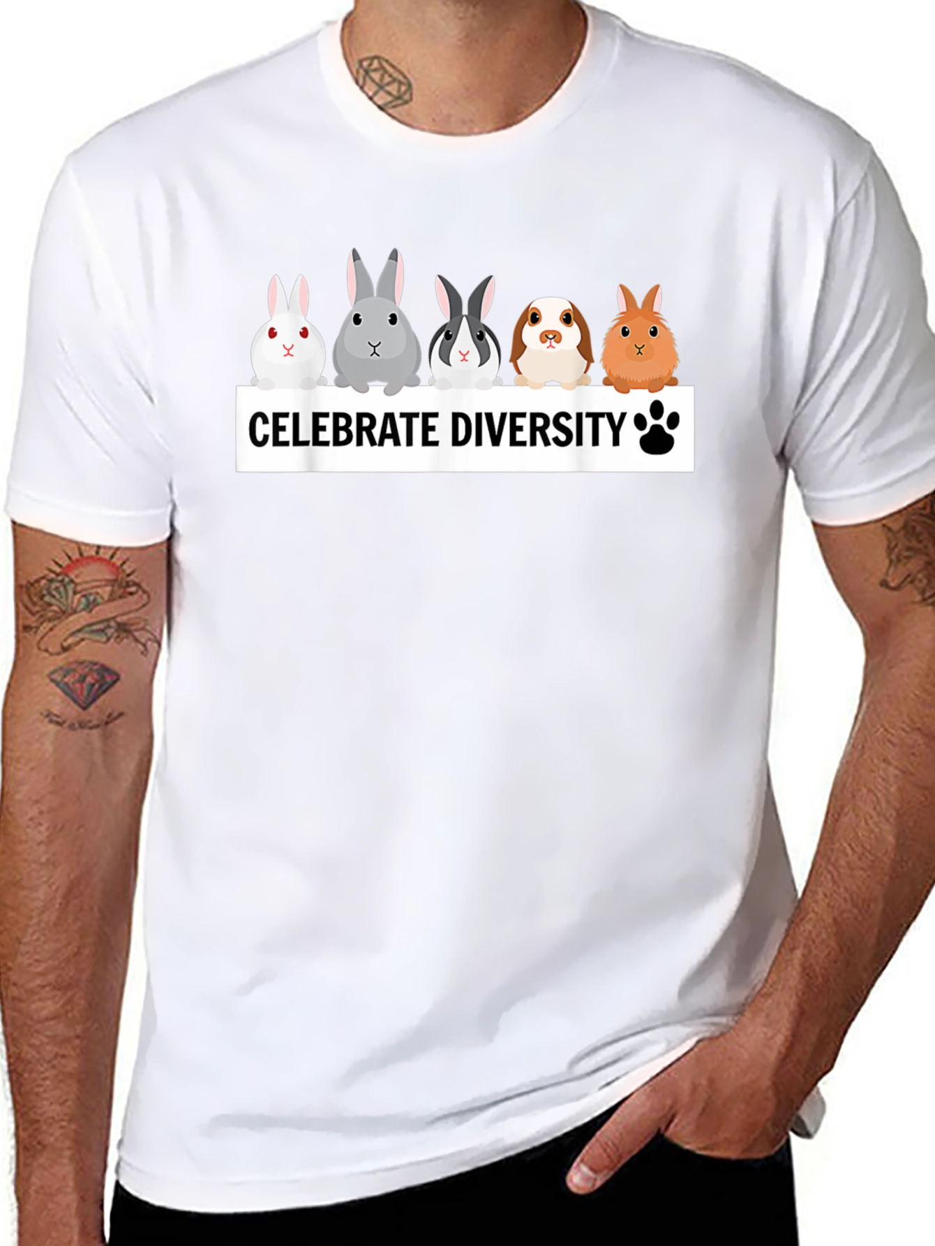 Celebrate Diversity Graphic T-Shirt