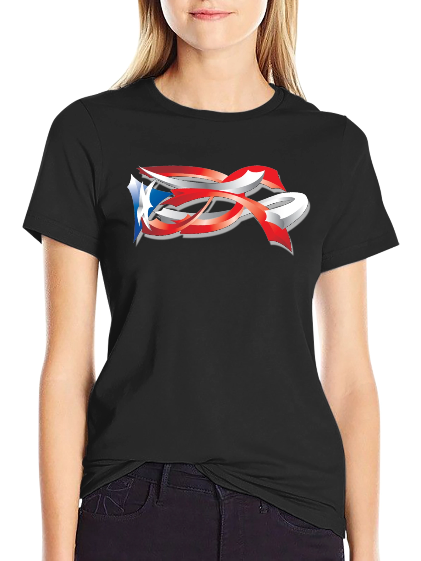 Puerto Rico Flag Graphic Tee