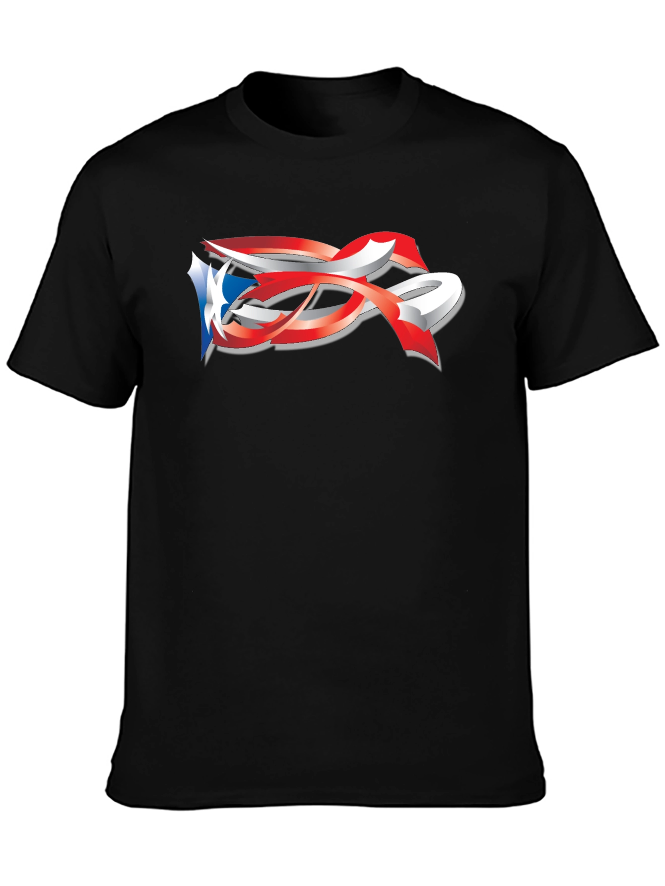 Puerto Rico Flag Graphic Tee