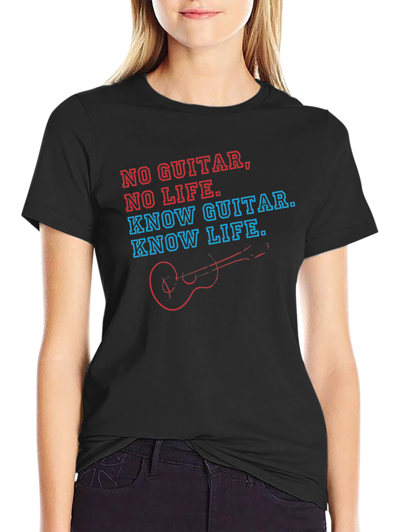 No Guitar No Life T-Shirt