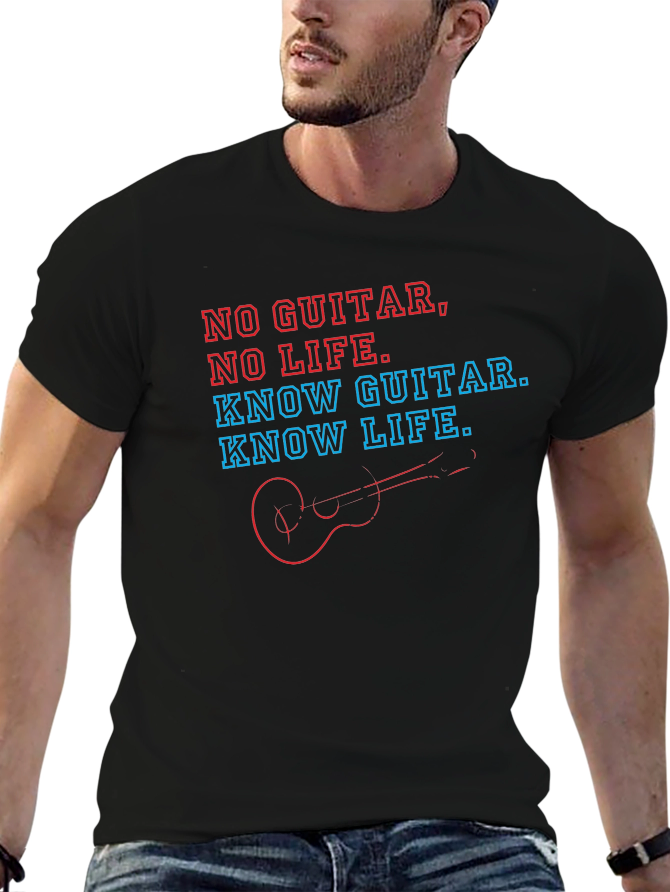 No Guitar No Life T-Shirt