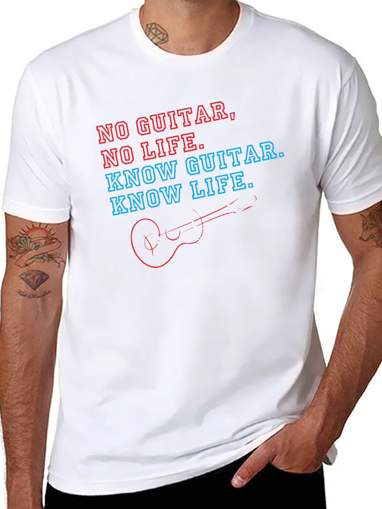 No Guitar No Life T-Shirt