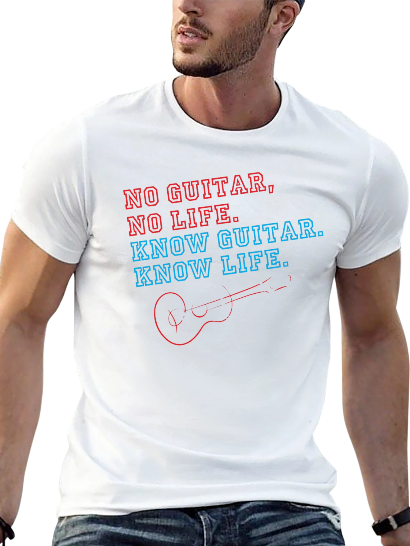 No Guitar No Life T-Shirt