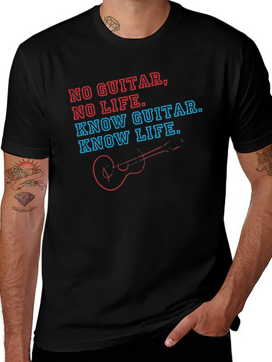 No Guitar No Life T-Shirt