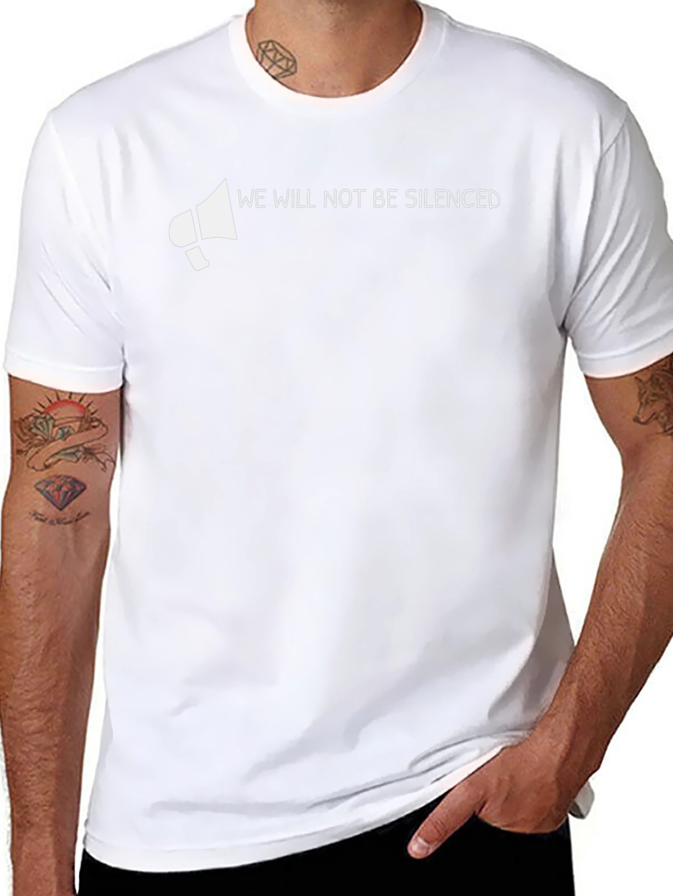We Will Not Be Silenced Graphic Tee