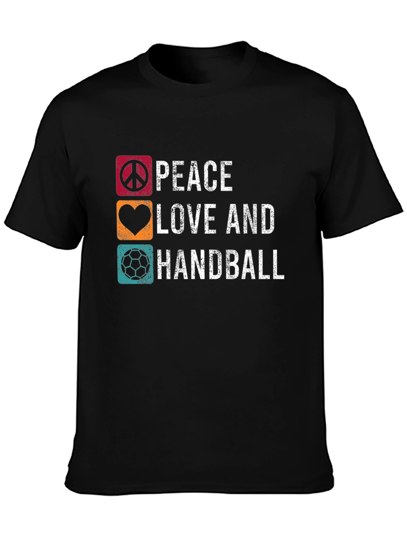 Peace Love and Handball T-Shirt