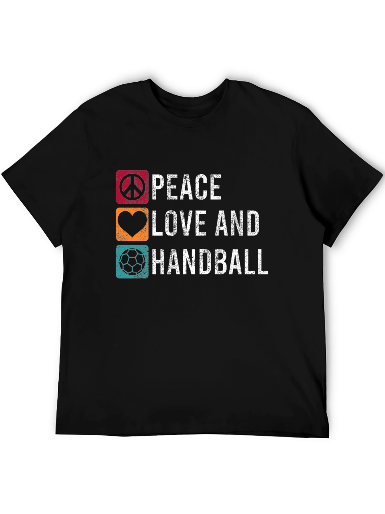 Peace Love and Handball T-Shirt