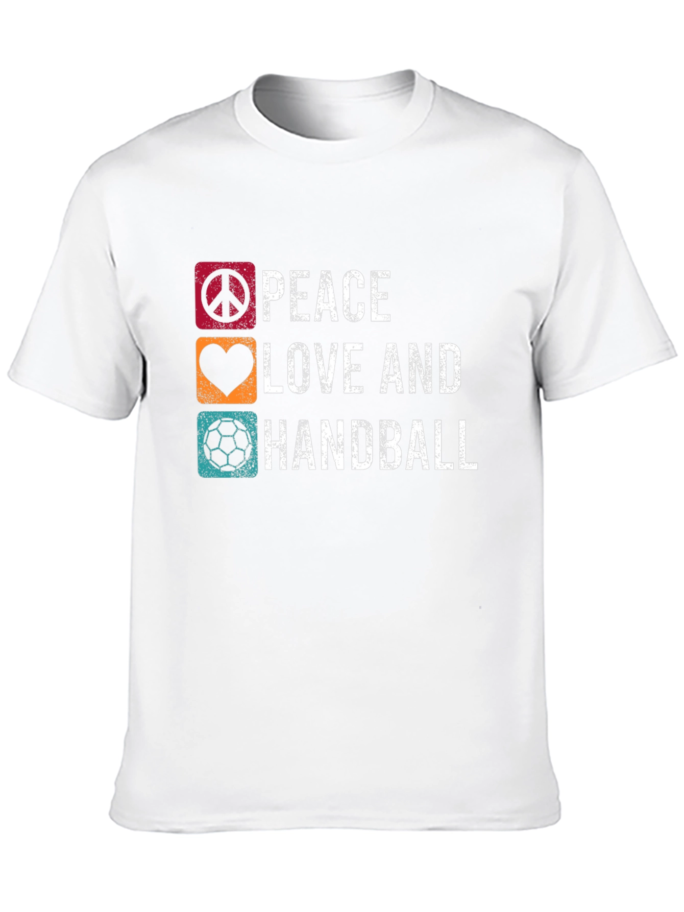 Peace Love and Handball T-Shirt