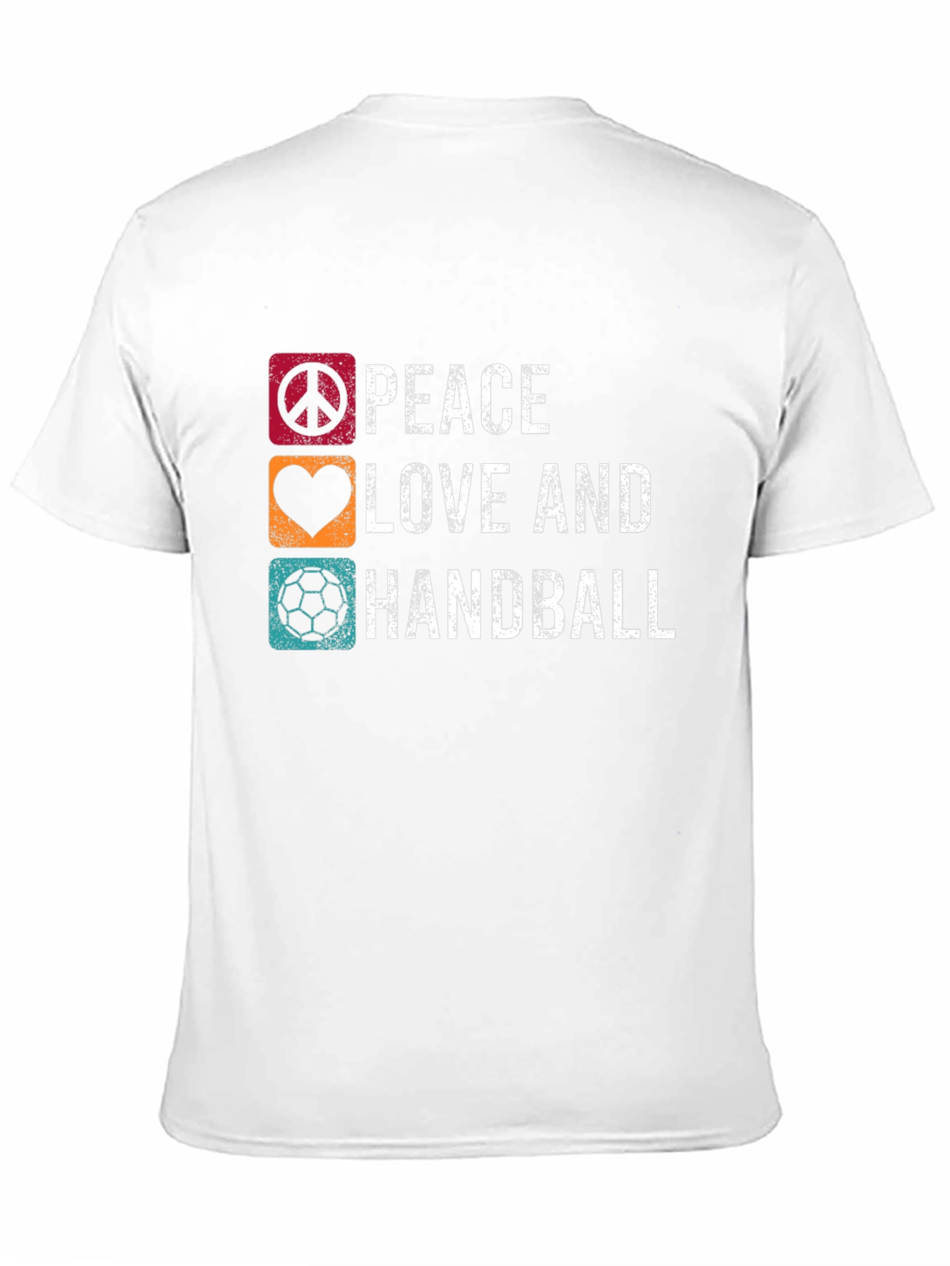 Peace Love and Handball T-Shirt