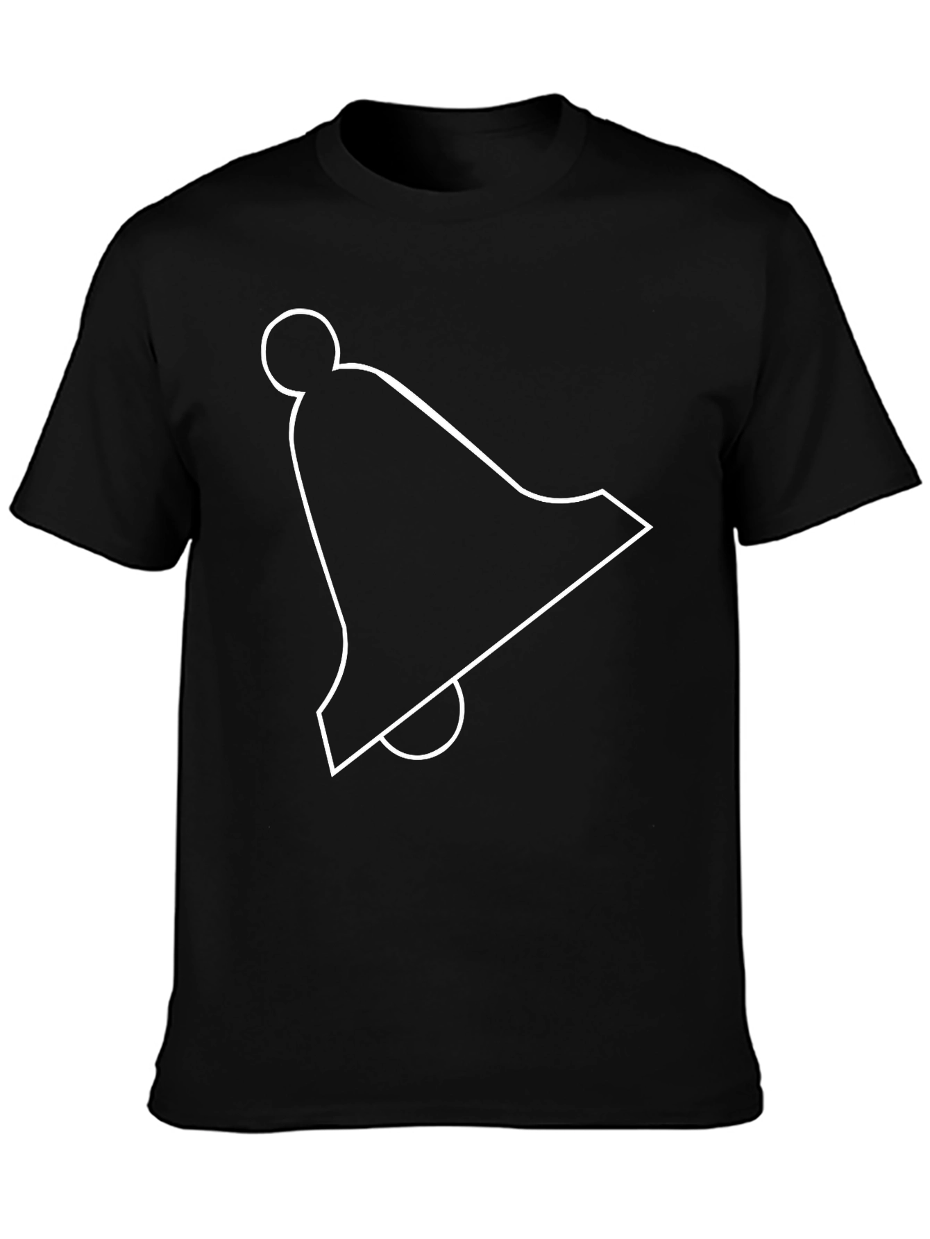 Black Bell Graphic Tee - Stylish Casual Wear