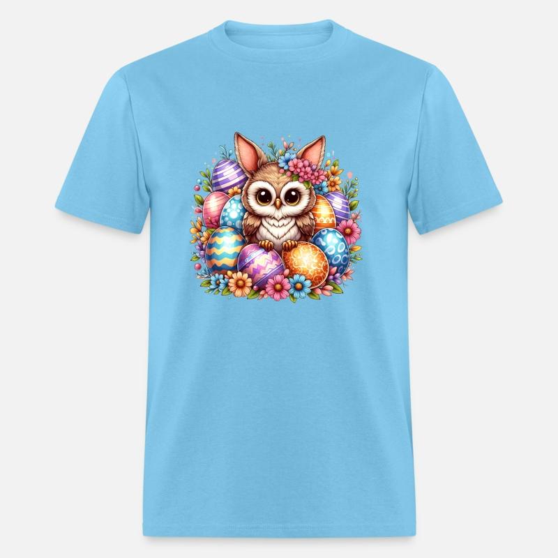 Easter owl with bunny ears