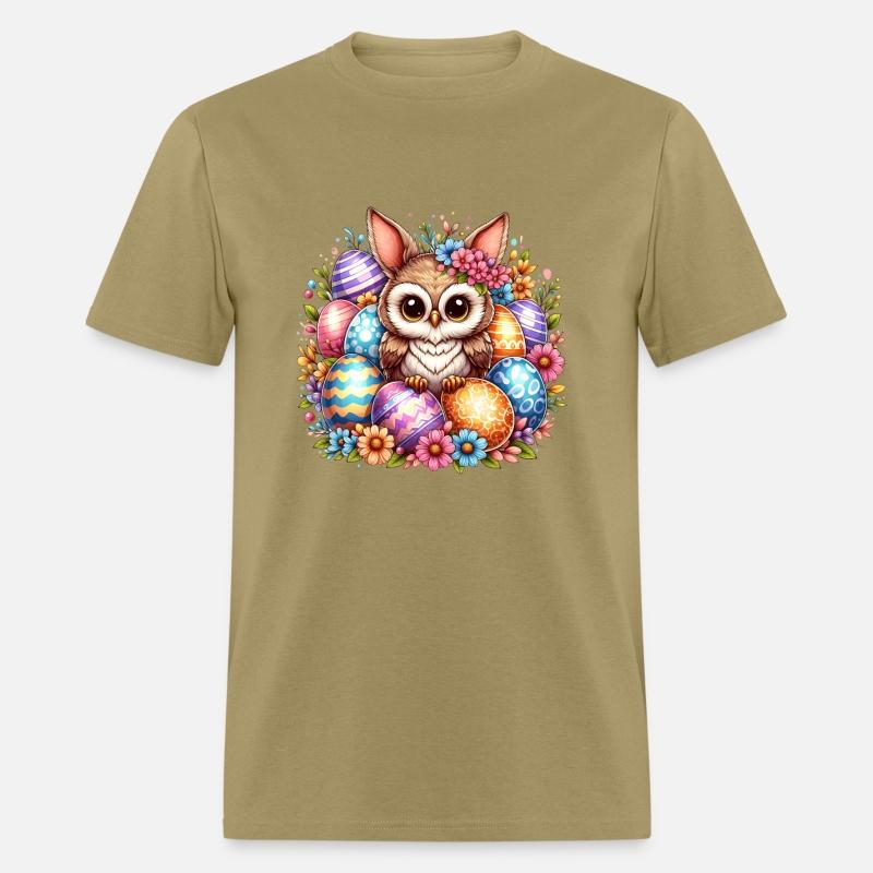 Easter owl with bunny ears