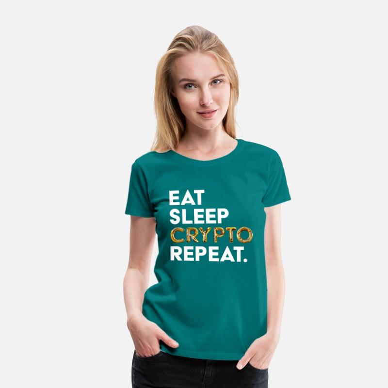 Eat sleep crypto GOLD