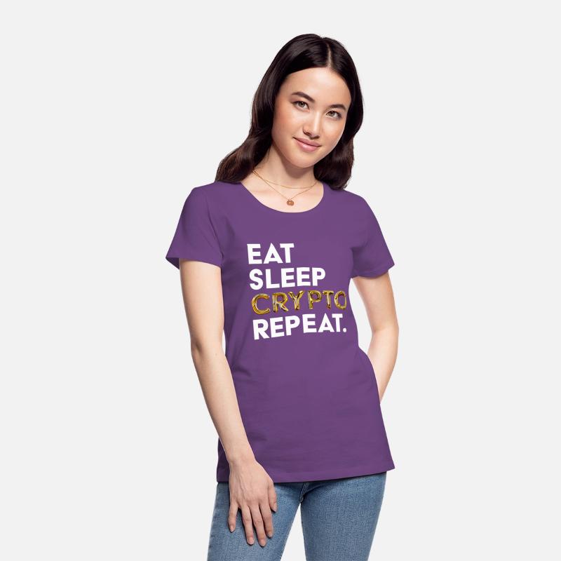 Eat sleep crypto GOLD