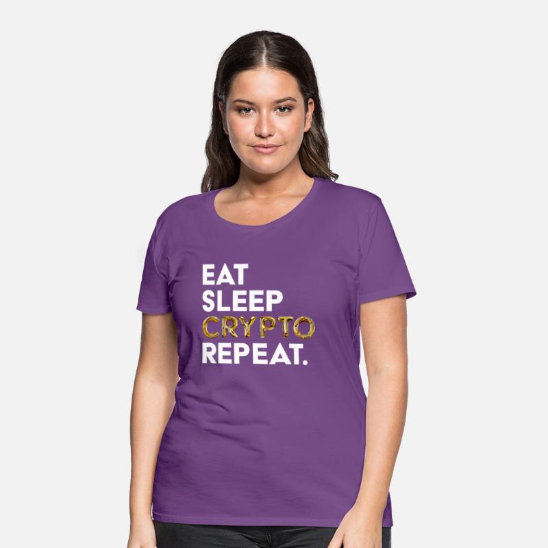 Eat sleep crypto GOLD