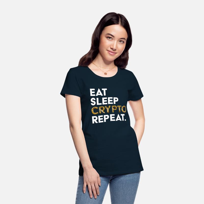 Eat sleep crypto GOLD