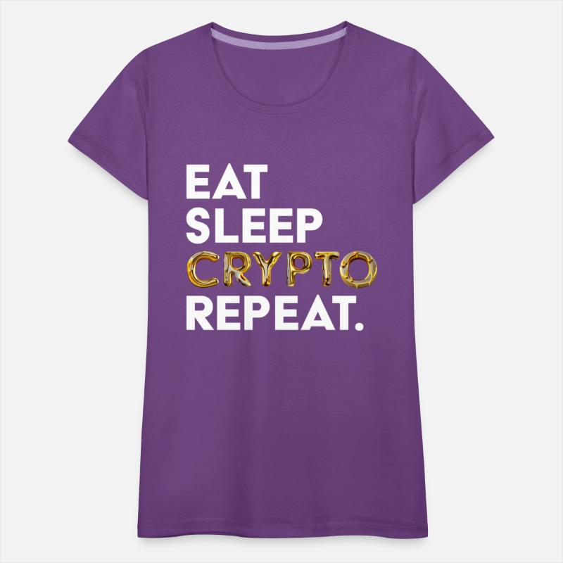 Eat sleep crypto GOLD