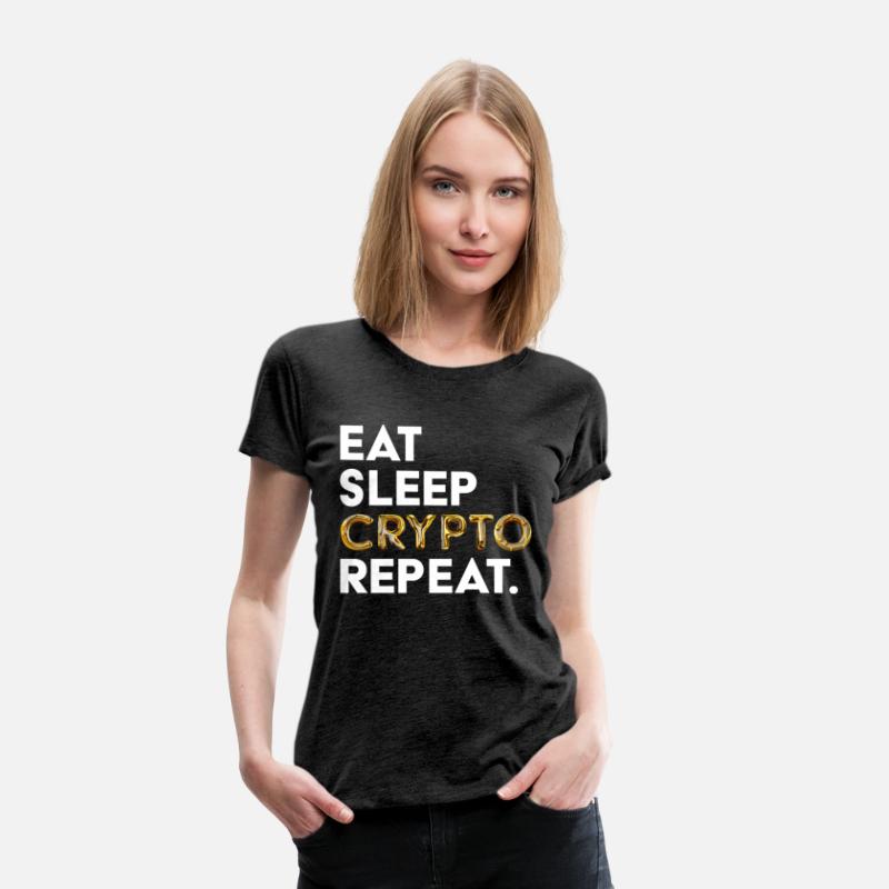Eat sleep crypto GOLD