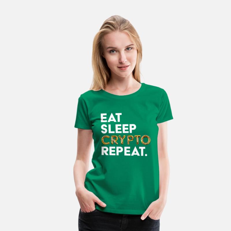 Eat sleep crypto GOLD