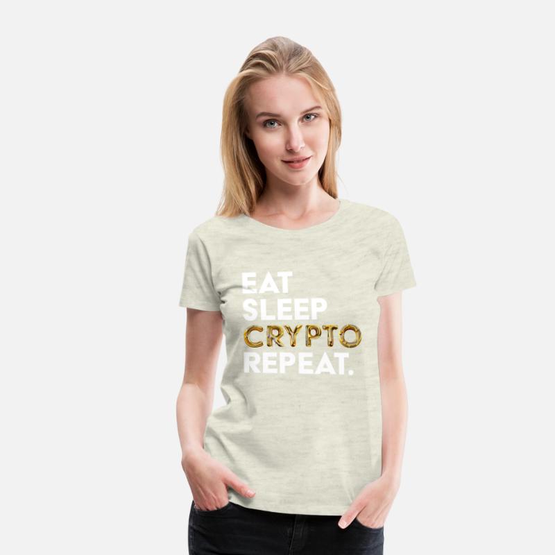Eat sleep crypto GOLD