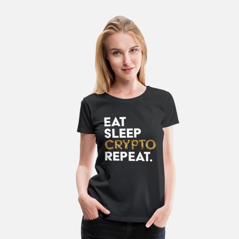 Eat sleep crypto GOLD